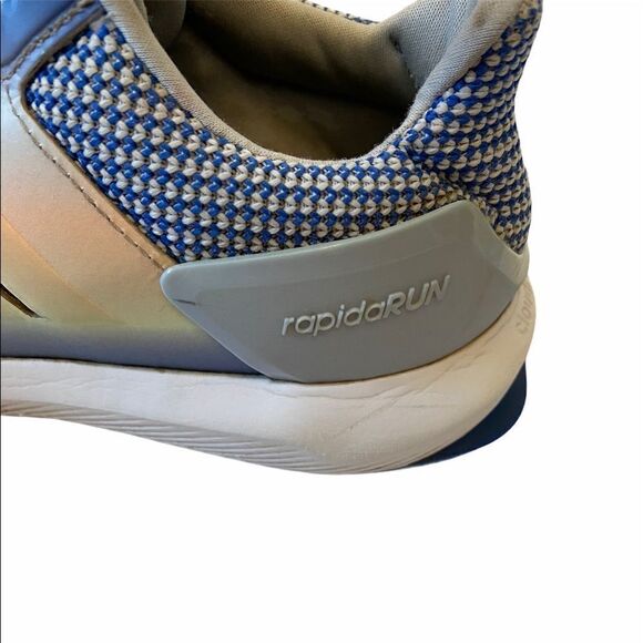 ADIDAS RAPIDA RUN Blue & Pink Running Shoe 5 1/2 - Picture 11 of 12